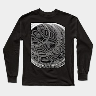 Abstract Lines Long Sleeve T-Shirt